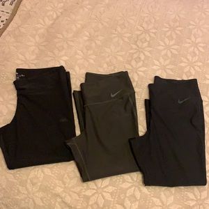 Lot/Bundle! Capri pants mid-rise Nike & Adidas